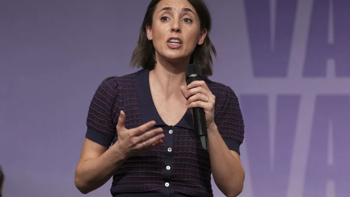 La bandera de Israel que aparece en el gol de Ferran que enciende a Irene Montero: “Quiero que os fijéis”