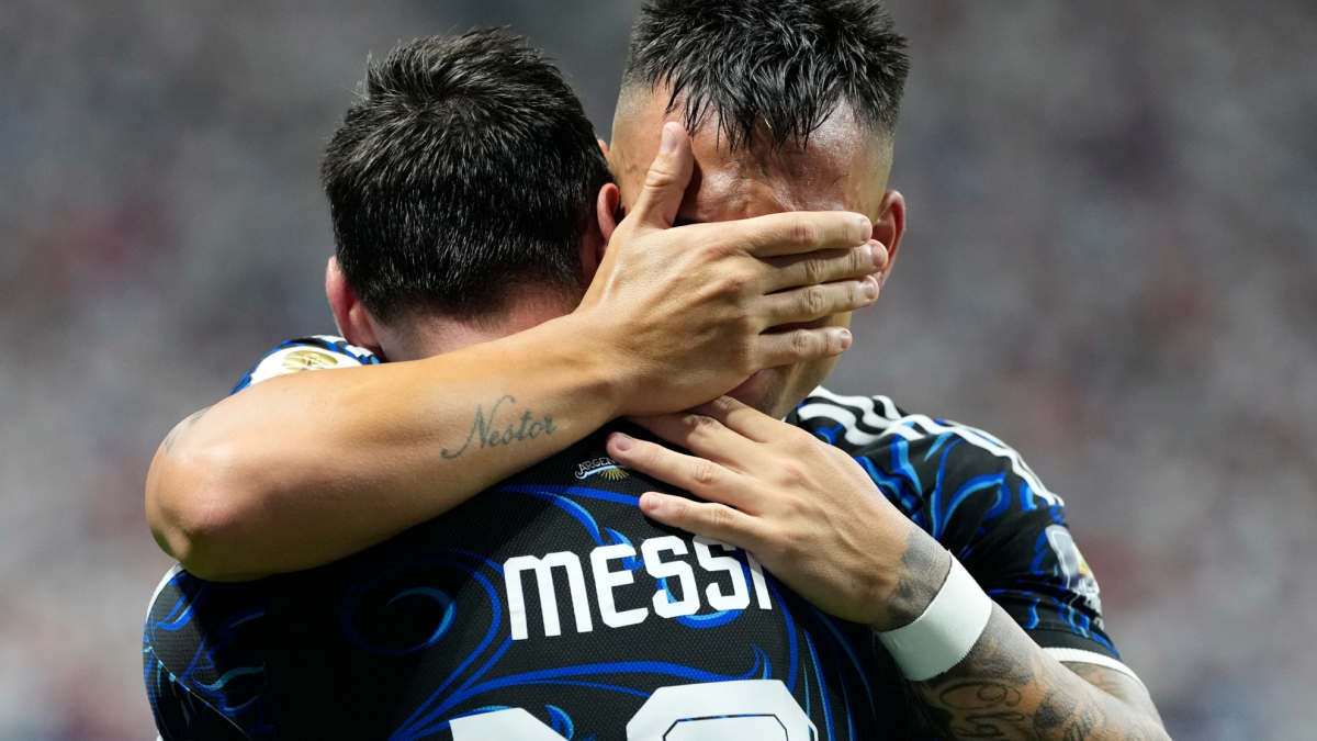 Lautaro se rompe tras el gol de su vida: "Es muy difícil en la situación que me toca estar"
