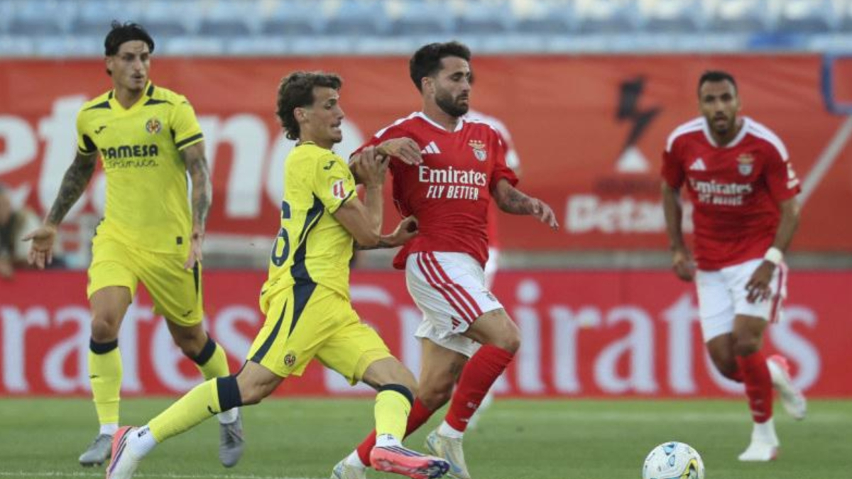 El Villarreal se estrena en pretemporada con derrota ante el Benfica