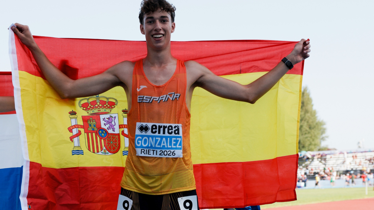 Gabriel González, campeón de Europa sub-18 de 5.000 metros marcha