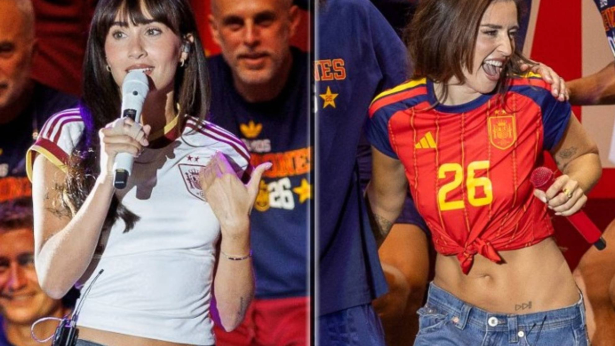 Aitana fue la "superestrella" de la fiesta junto a Lola índigo y Ana Mena