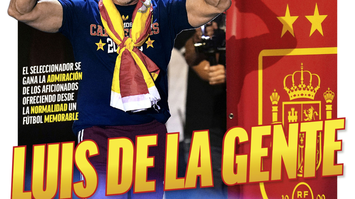 Don Luis de la 'Gente' en las portadas deportivas