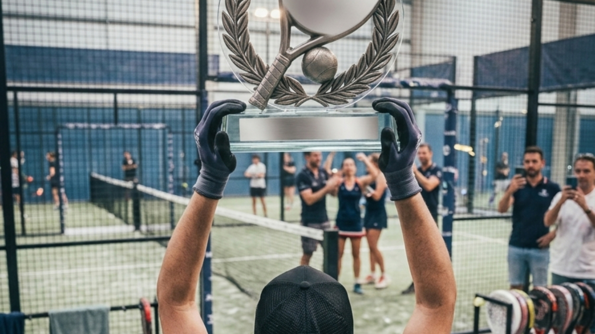 Ganó un torneo de pádel… ¡estando de baja por dolores de espalda y hombro!