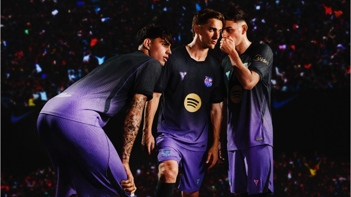 La rompedora segunda camiseta del Barça de la línea Kobe Bryant