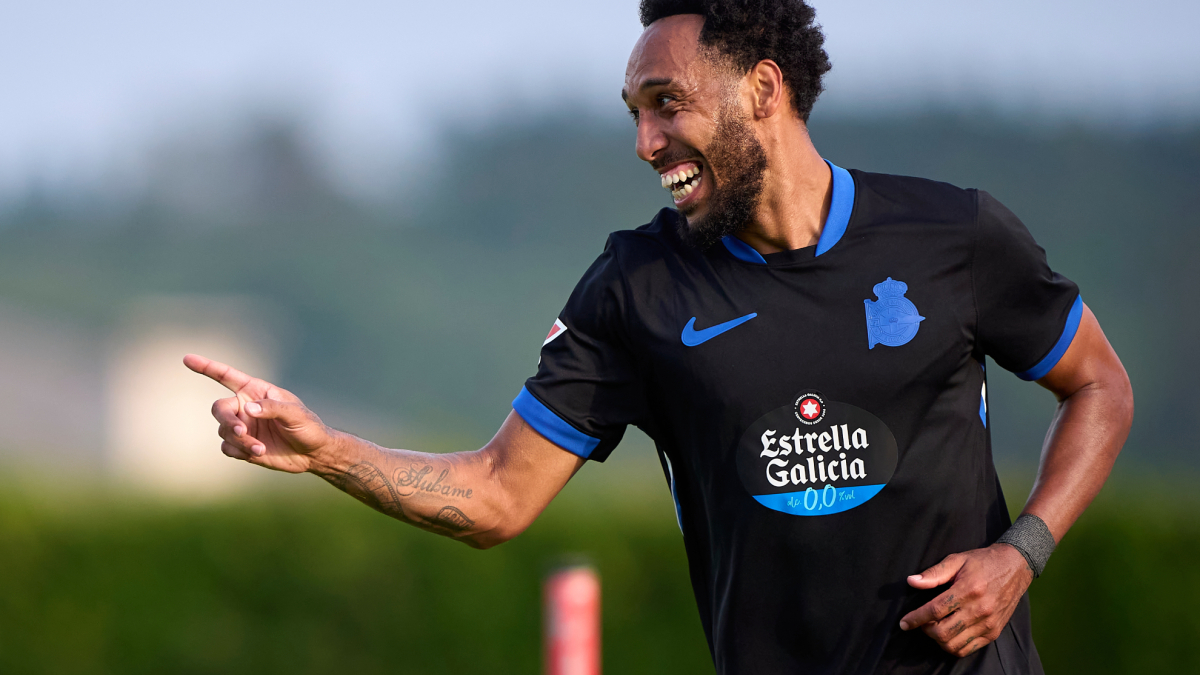 ¡El primero de Aubameyang!