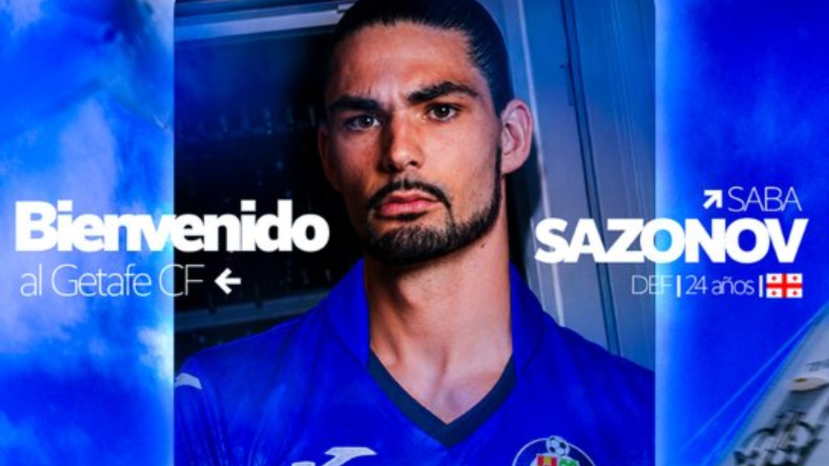 El Getafe ficha al central georgiano  Sazonov