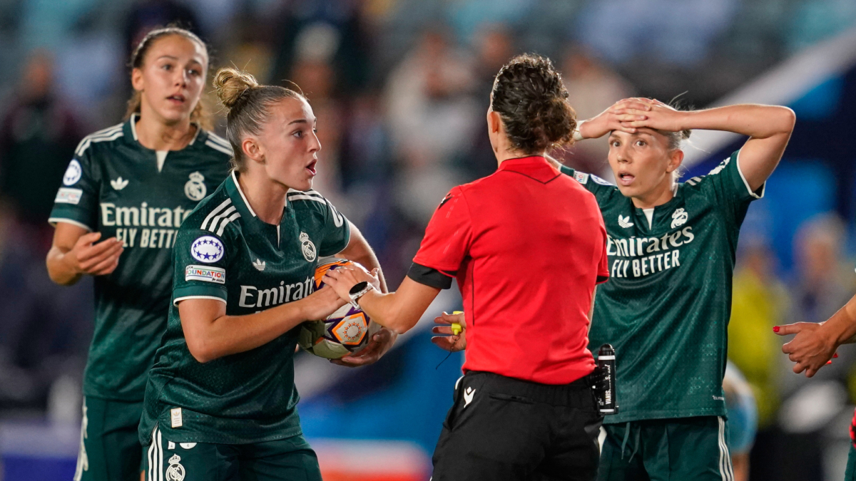 El Madrid se topa con la árbitra<br>