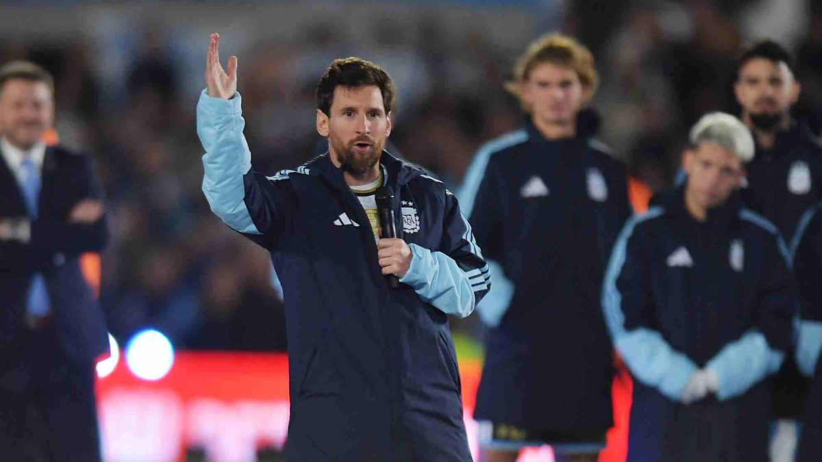 Leo se va con un discurso inolvidable<br>