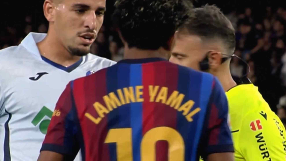 La provocació a Lamine: "Tu vols jugar al Marroc; Lamini, tu vols"<br>