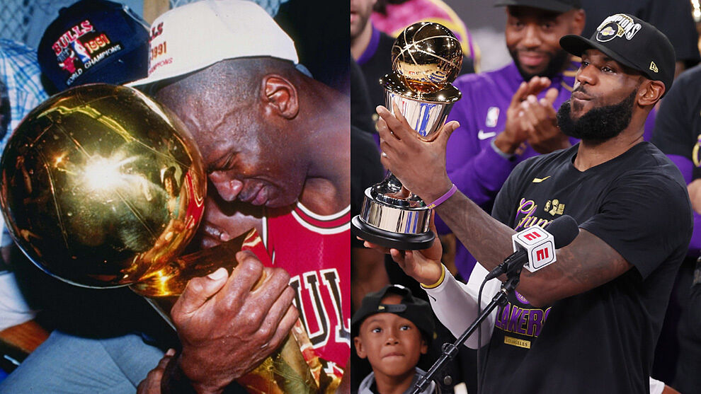 Un mito NBA se moja por Jordan en el debate frente a LeBron: "Sólo sabía  ganar"