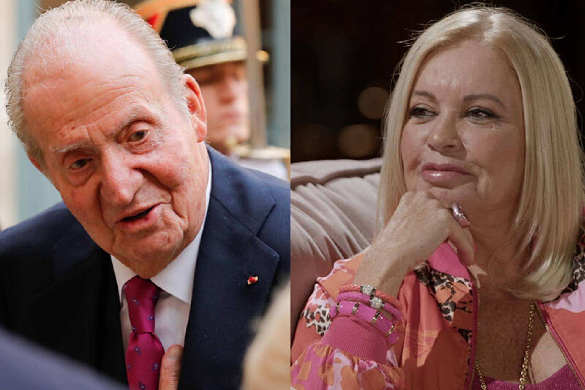La reacción de Bárbara Rey a sus fotos con el rey emérito: