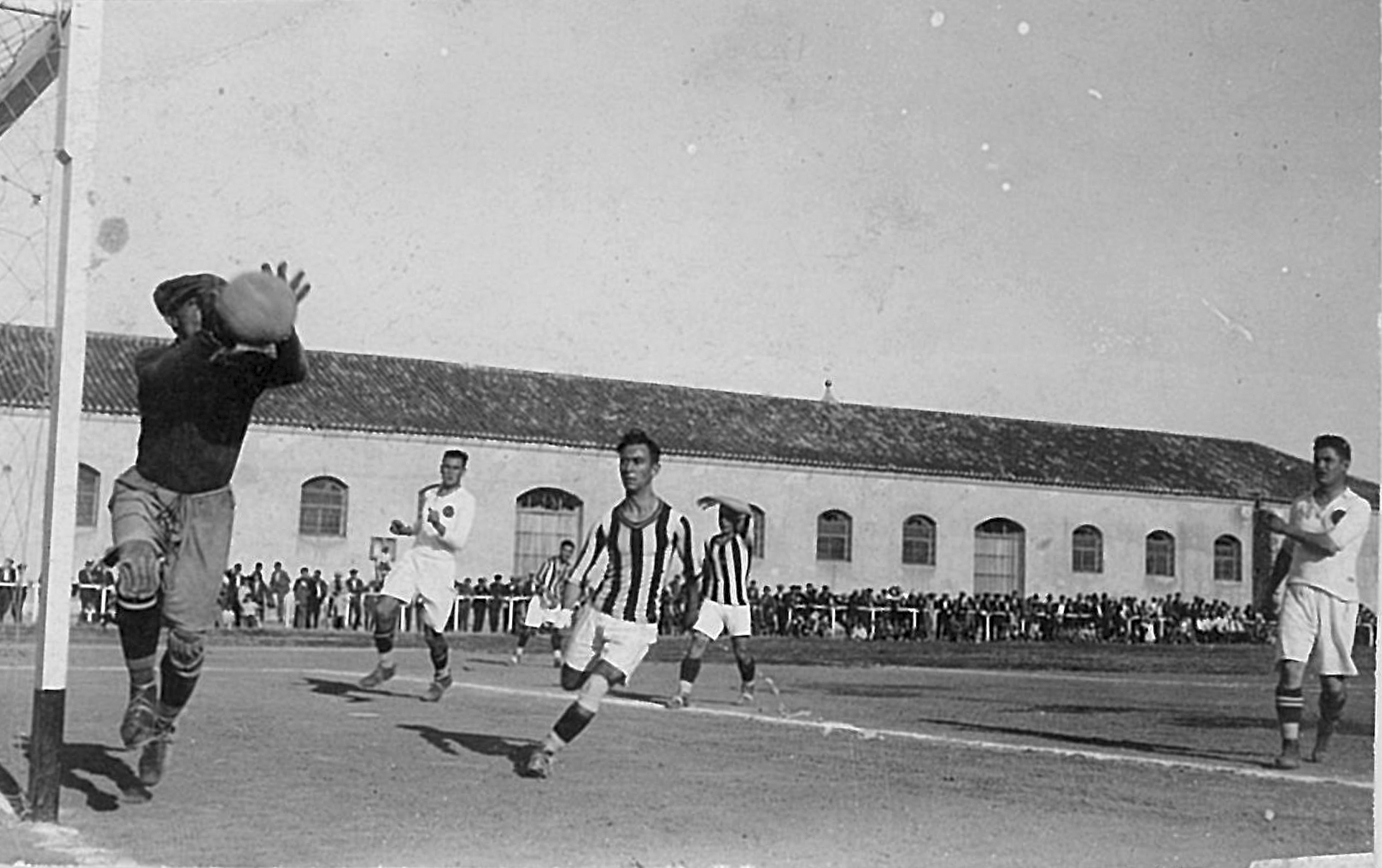 En acción ante el Europa, en el primer partido de Madrid en la Liga.