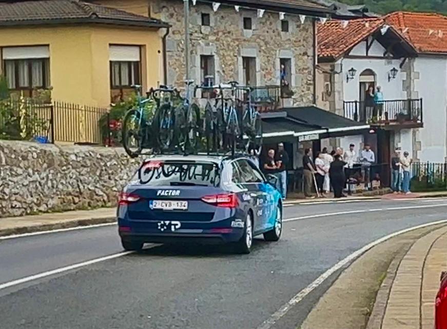 El coche del IPT donde viajó el redactor de MARCA.