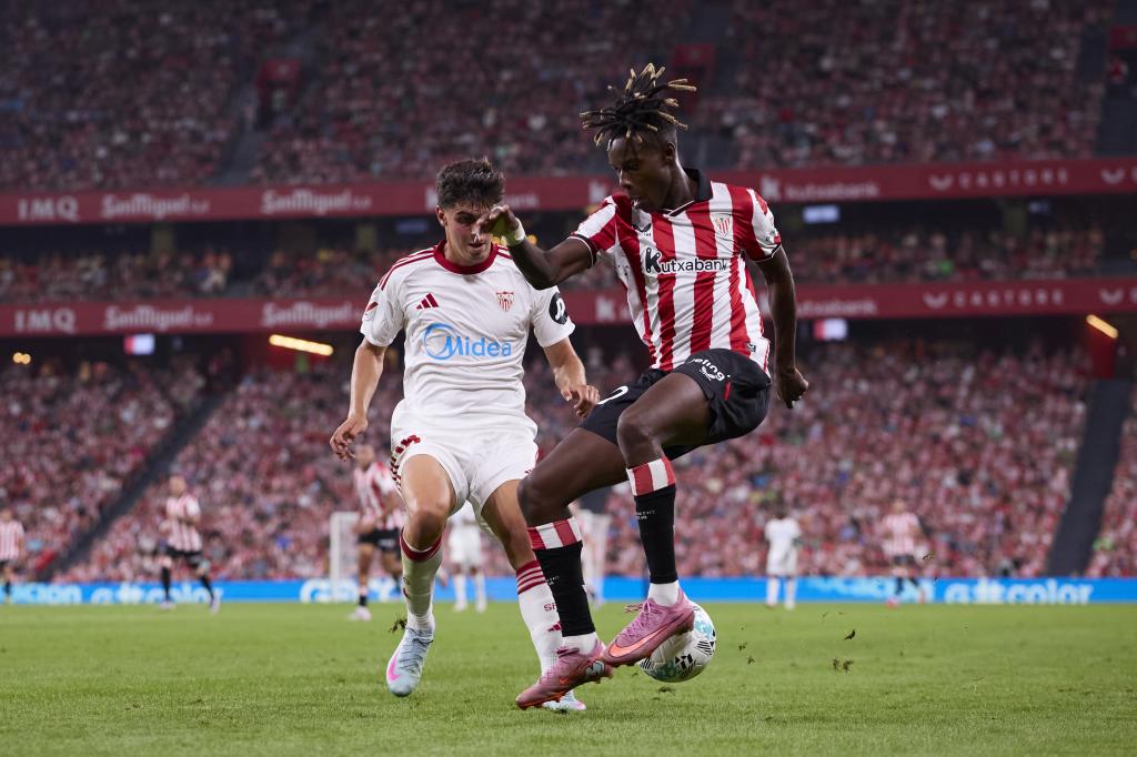 PARTIDO DE LALIGA ENTRE EL ATHLETIC CLUB Y EL SEVILLA FC EN SAN MAMES