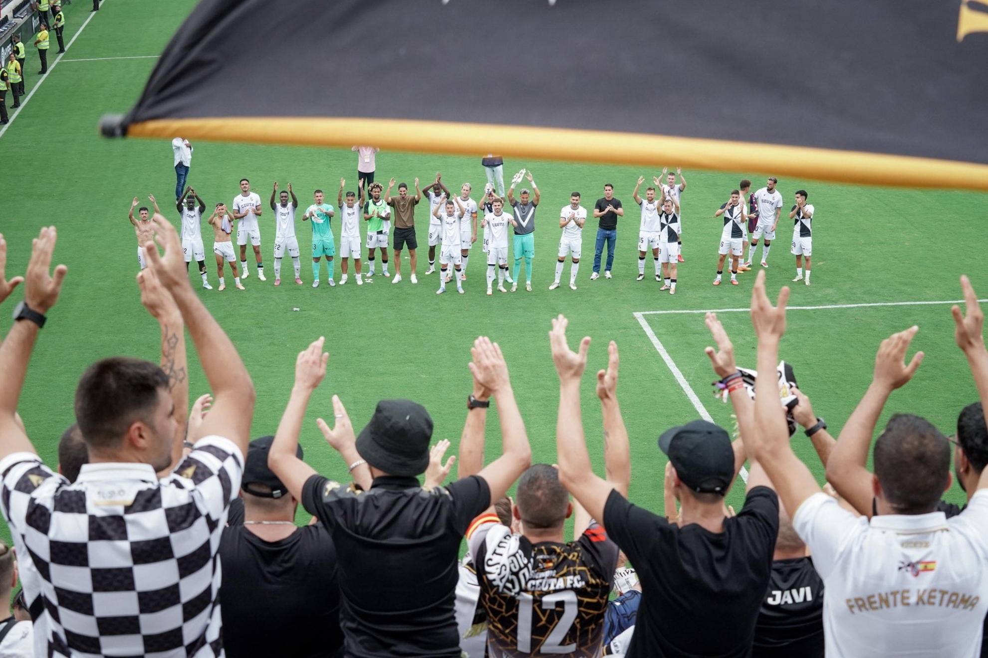 Engulfed in their shared passion