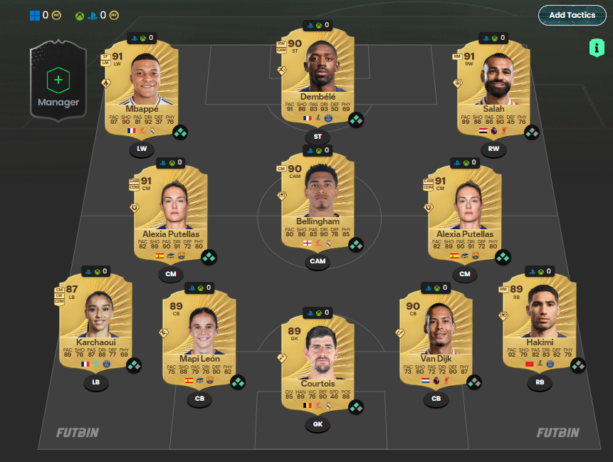 El mejor equipo de FC 26 posición por posición
