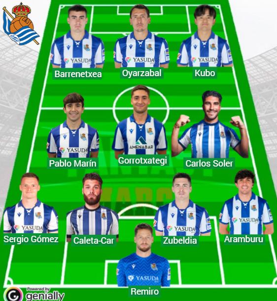 La Real ha sumado 209 puntos Fantasy en cuatro jornadas.