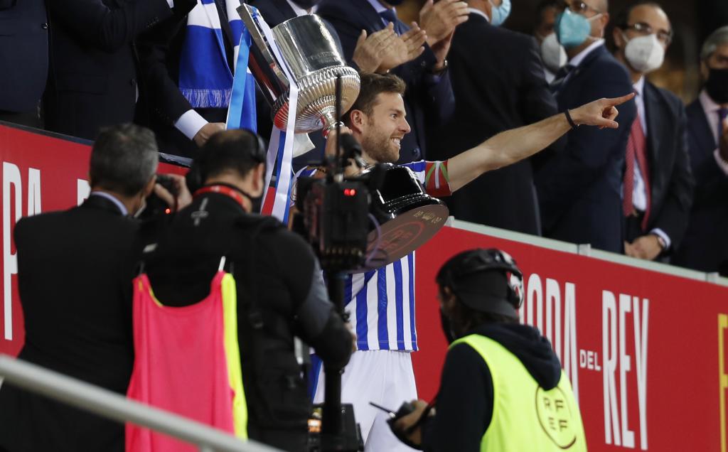 Illarra levantó la última Copa del Rey de la Real Sociedad