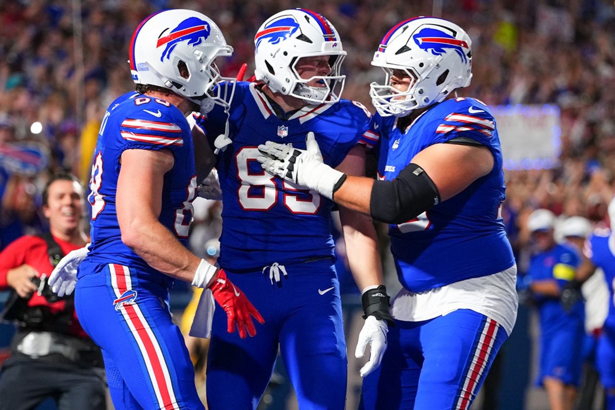 Bills celebration