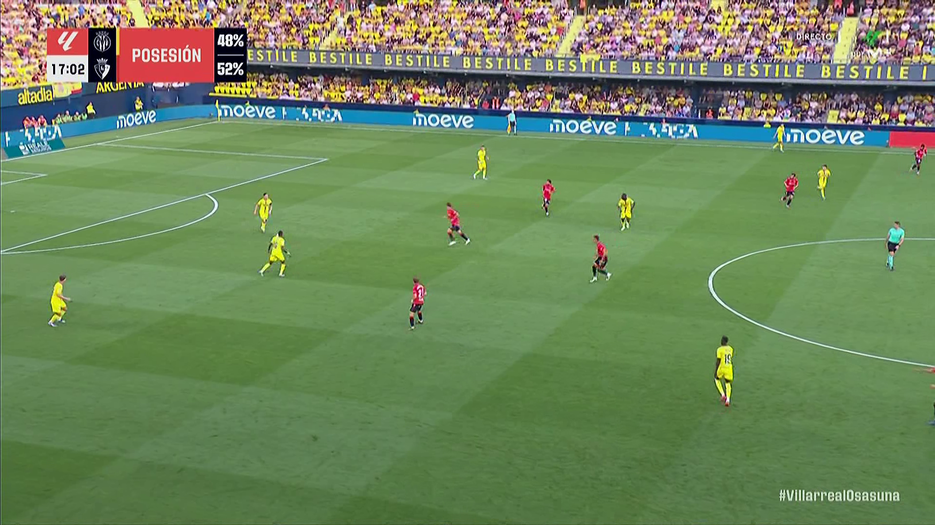 Plateamiento defensivo de osasuna