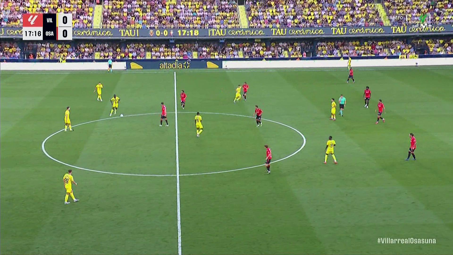 Plateamiento defensivo de osasuna