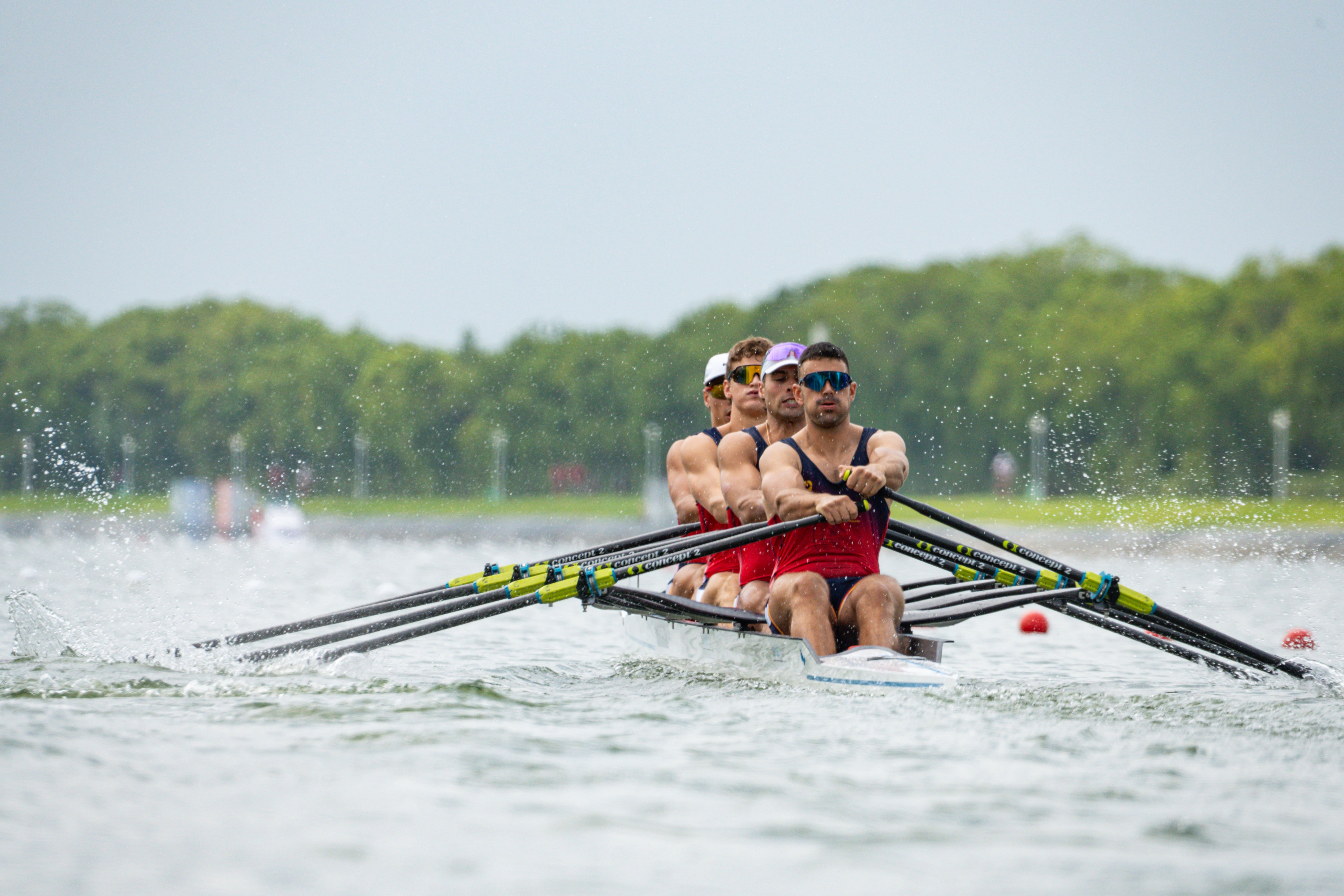 El cuatro scull masculino accedió a semifinales del Mundial de remo de Shanghai.