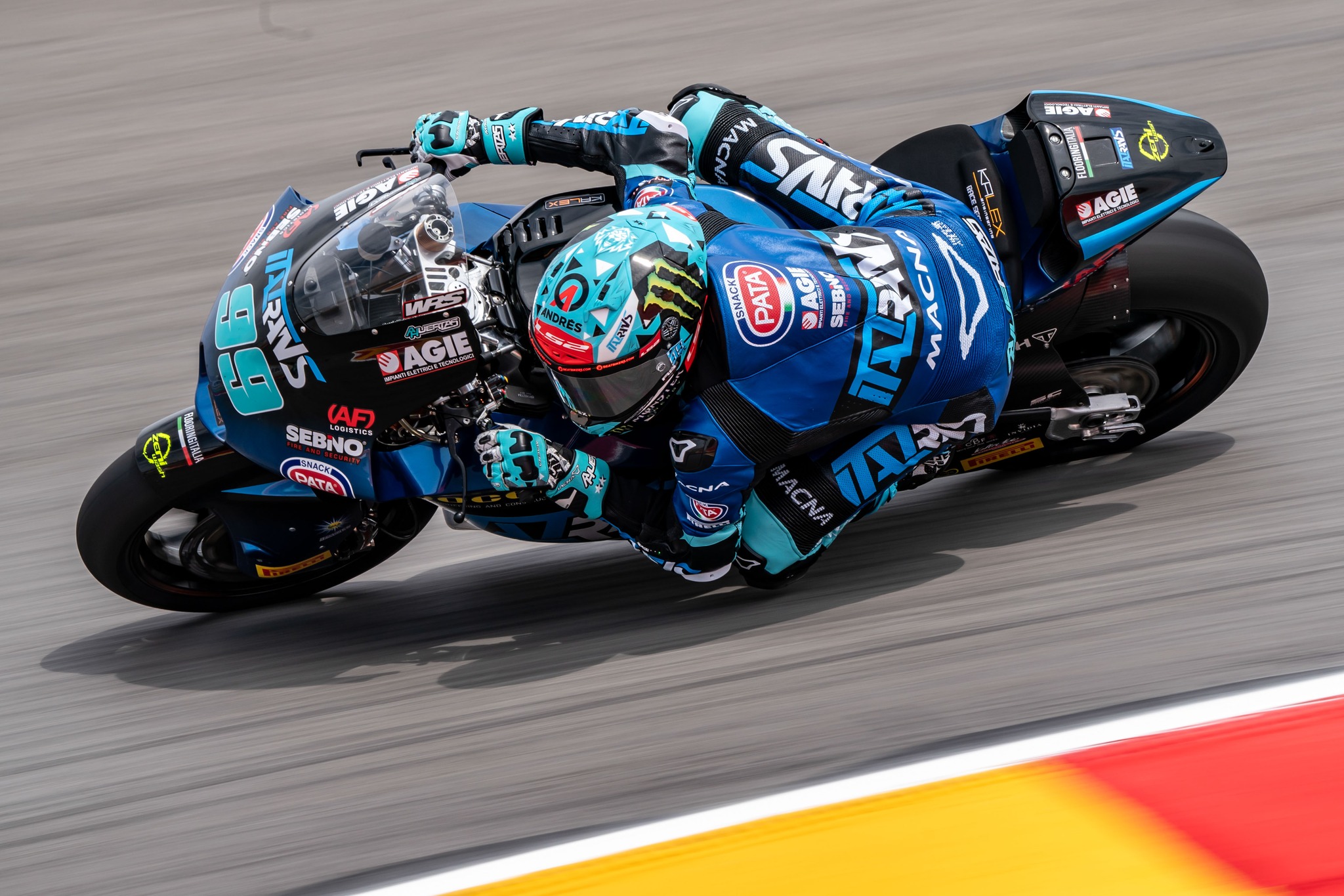 Huertas, sobre su Moto2.