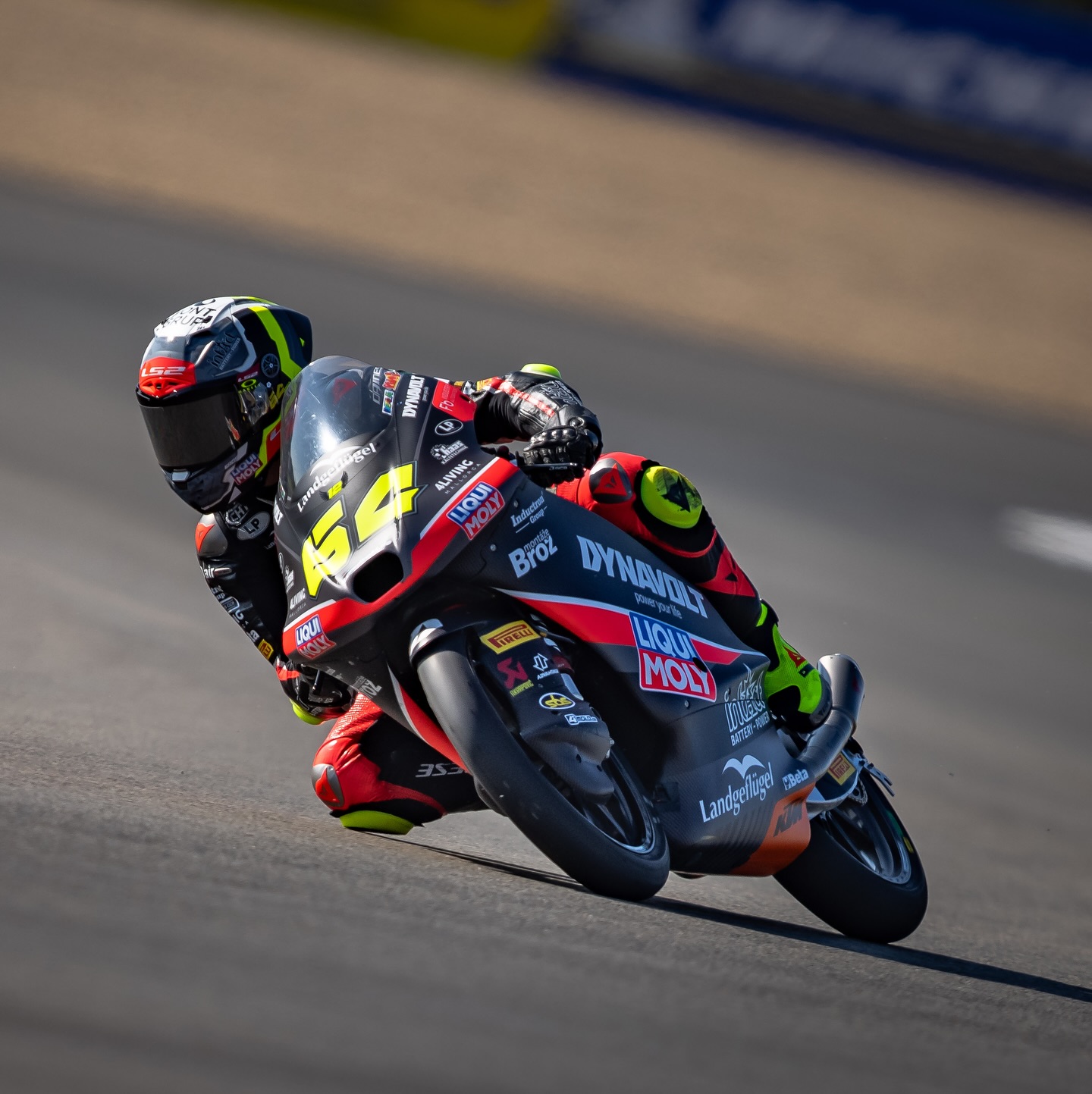 David Muñoz, en Moto3.