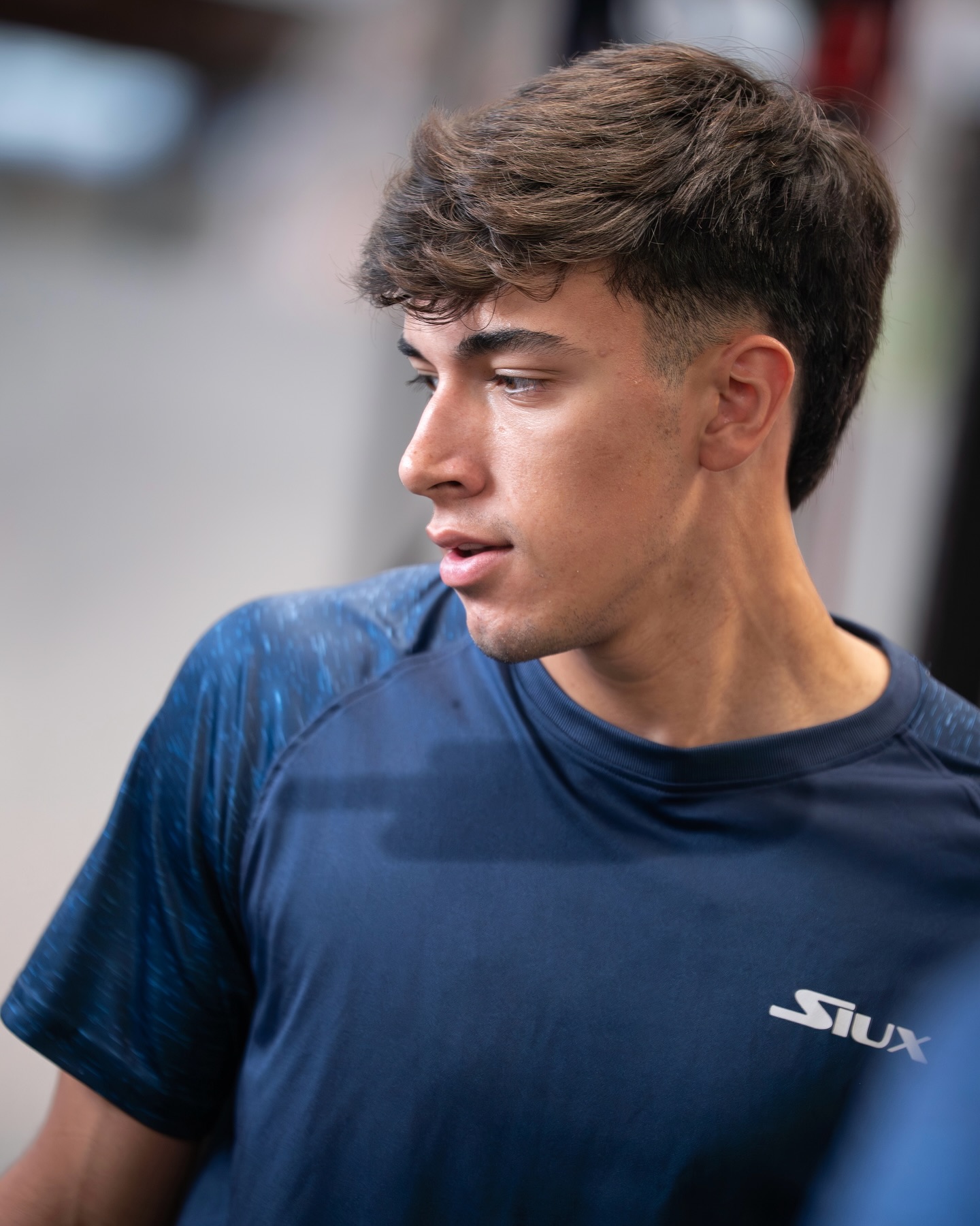 Tino Libaak en su proceso de recuperación.