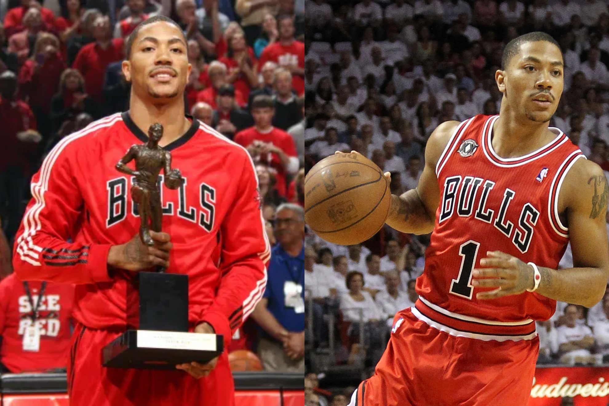 Rose con el MVP y jugando