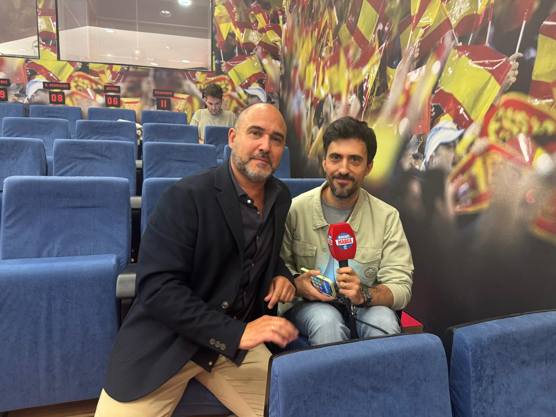 Chus Mateo durante la charla en Radio MARCA