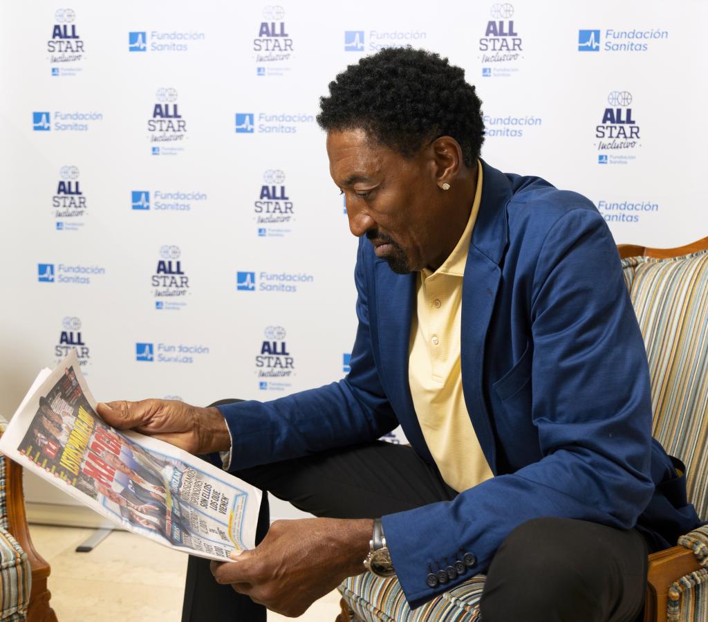 Scottie Pippen leyenda el MARCA.