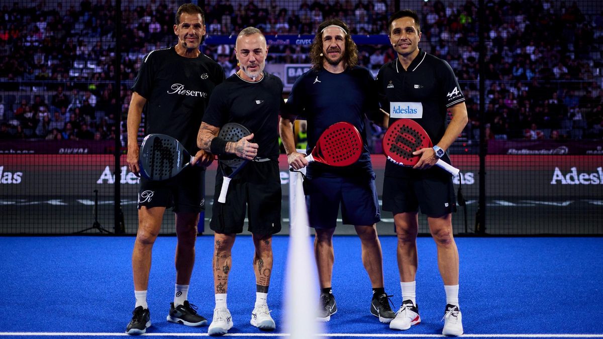 Puyol también estuvo presente en la despedida de Bela en el Tour Finals de Barcelona de 2024.