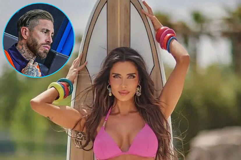 Montaje de Pilar Rubio y Sergio Ramos.