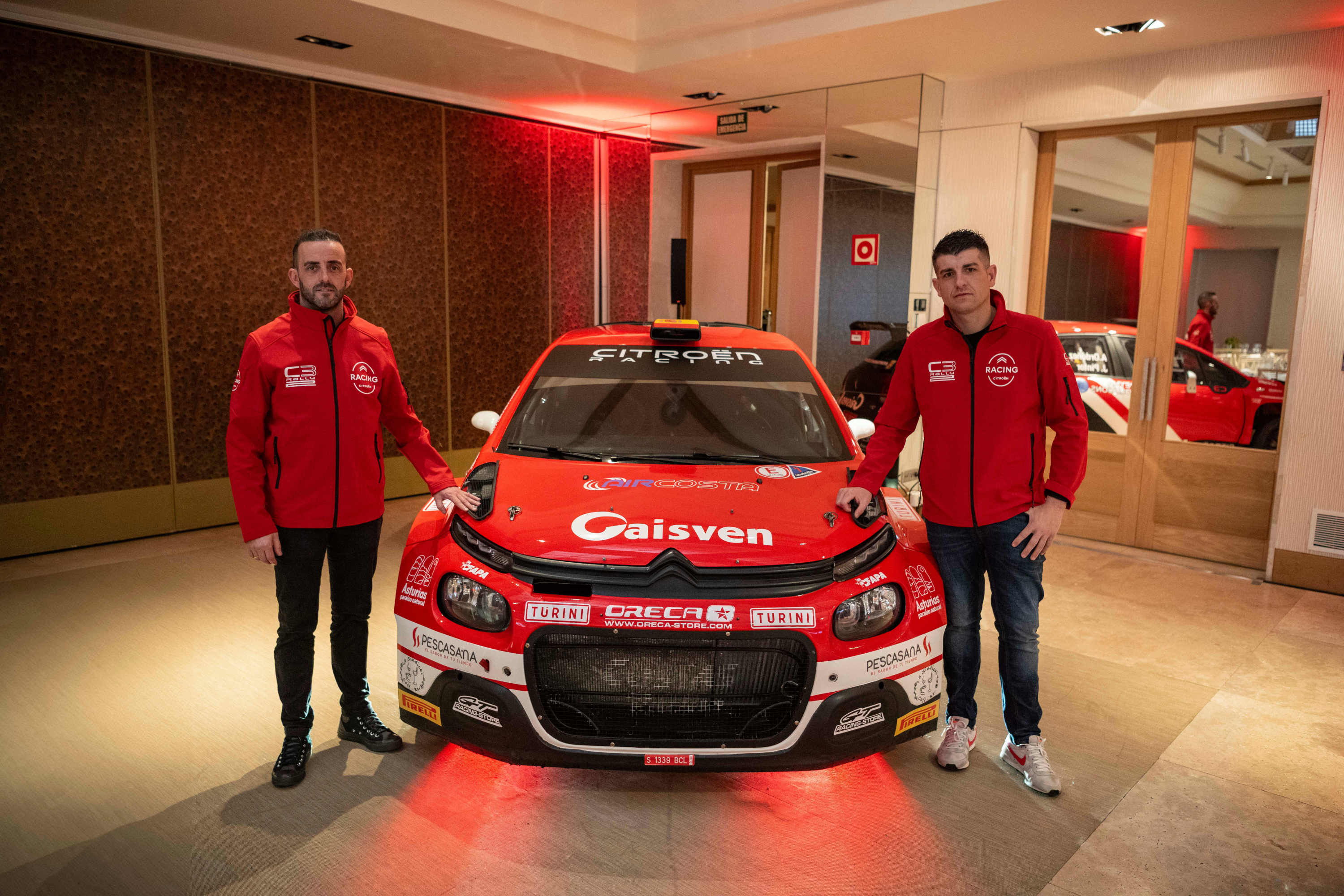Alberto Ordóñez, durante la presentación de Citroën a principio de año