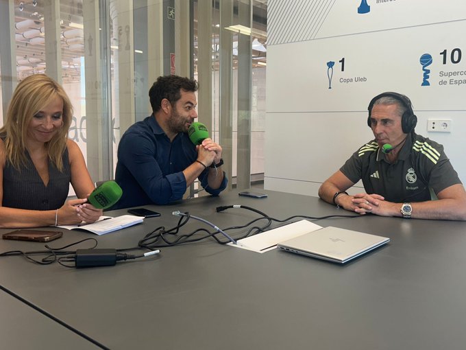 Sergio Scariolo en Onda Cero: "Florentino Pérez es el líder del cambio en el Madrid de baloncesto"