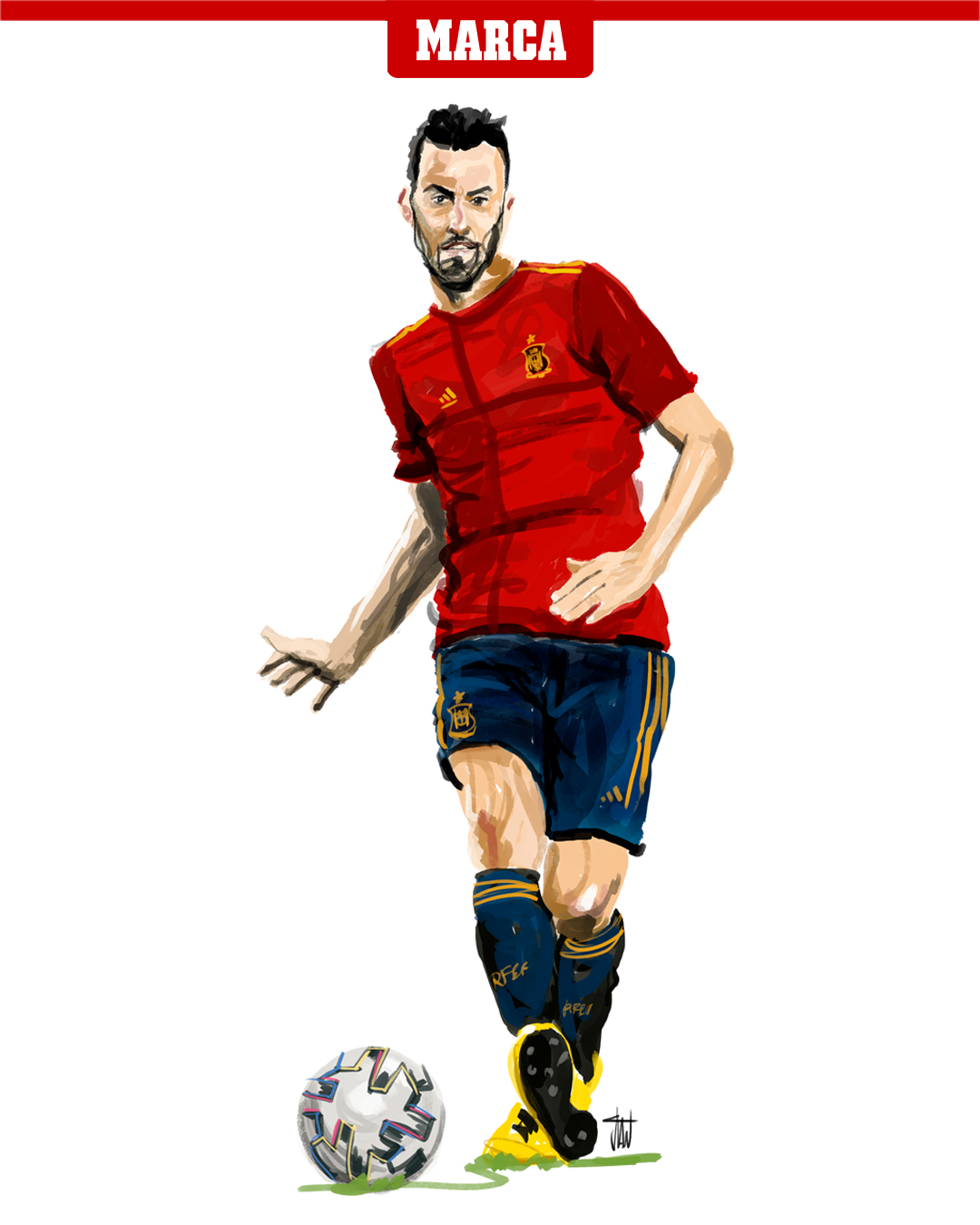 Sergio Busquets anuncia su retirada del fútbol a los 37 años: "Gracias  a la selección"