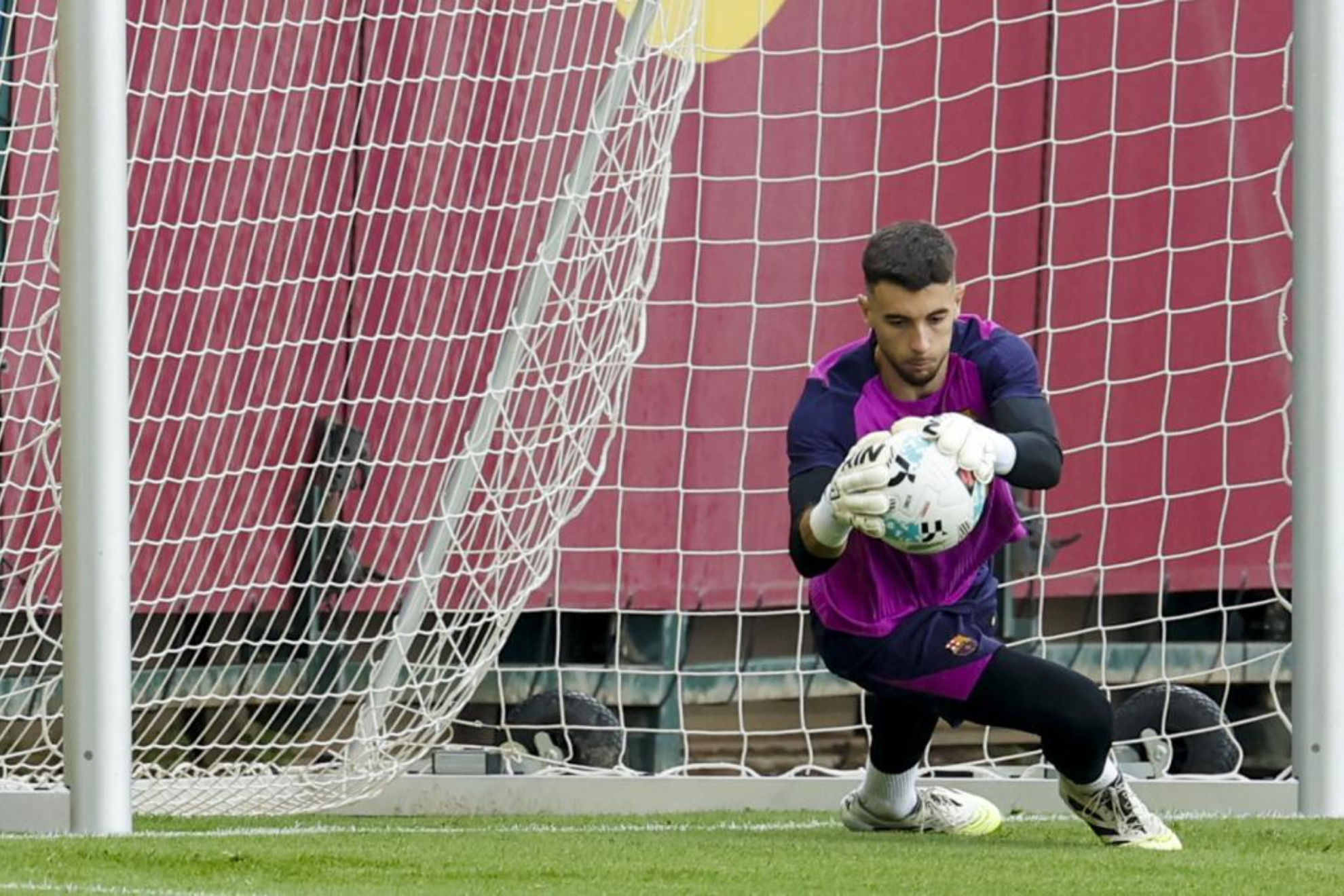 Joan García, durante una sesión.
