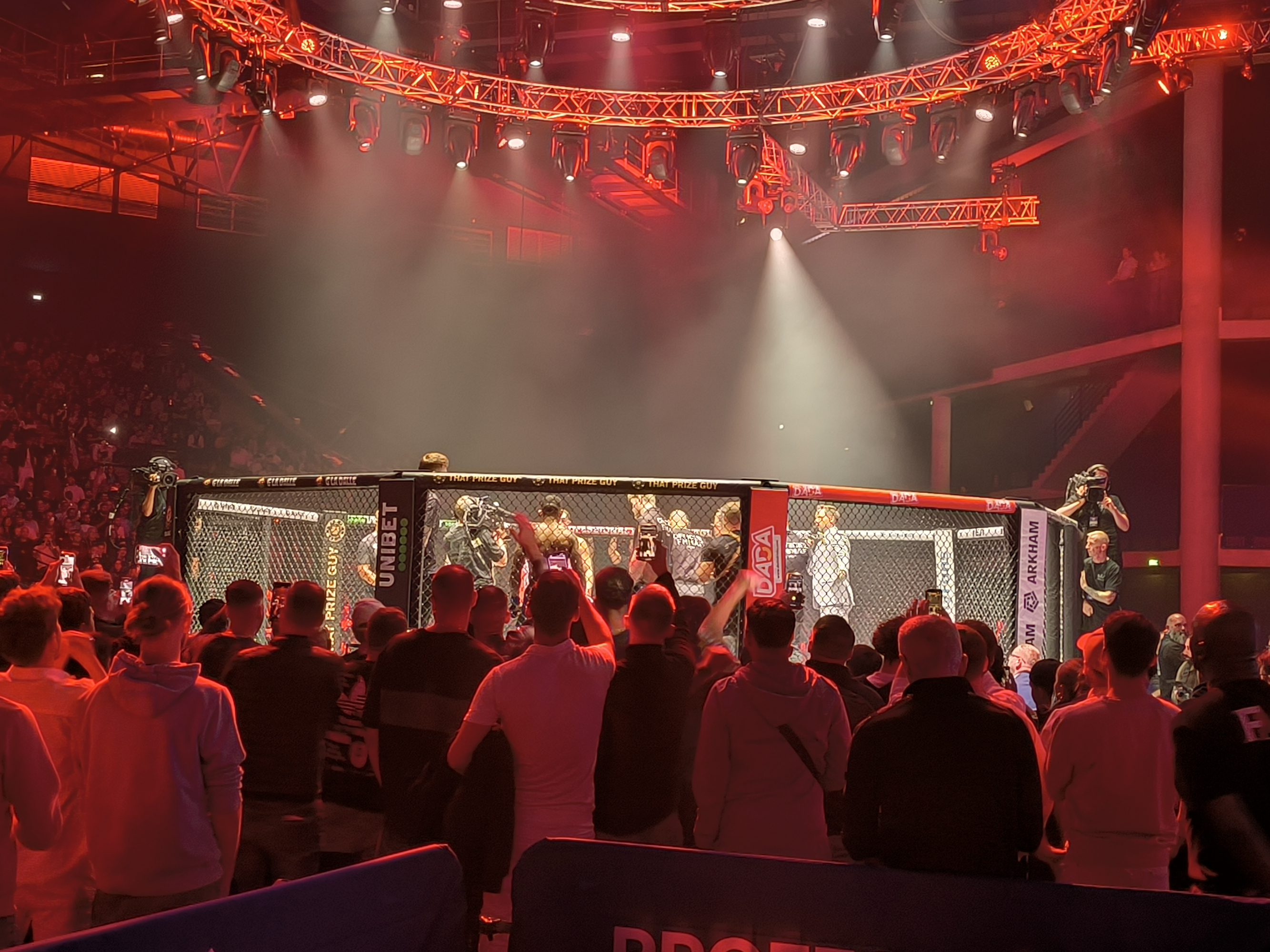 El SmartCage de PFL en el evento de Nantes.