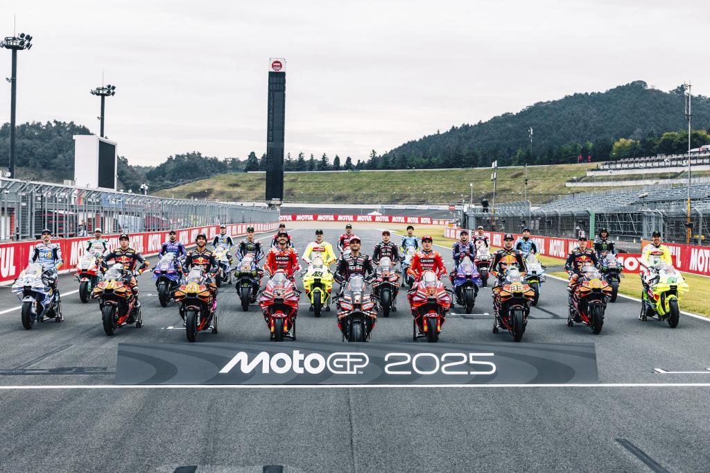 La parrilla de MotoGP 2025, en Motegi.
