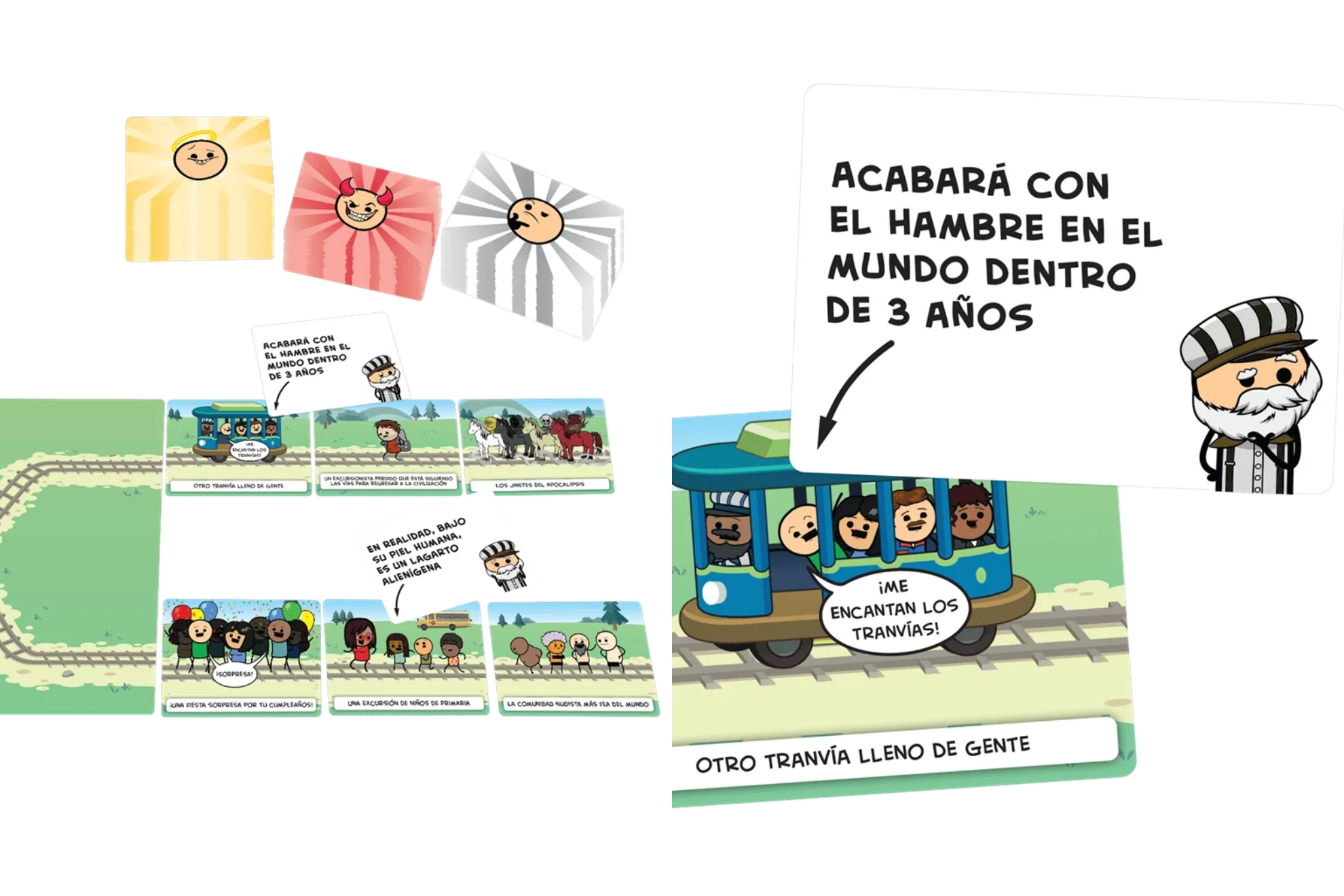 Así es Tranvía Mortal de Asmodee