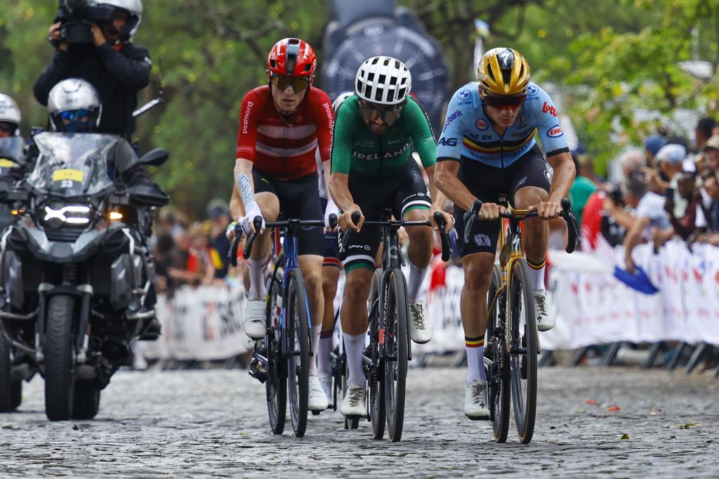 Remco Evenepoel. EFE/EPA/KIM LUDBROOK
