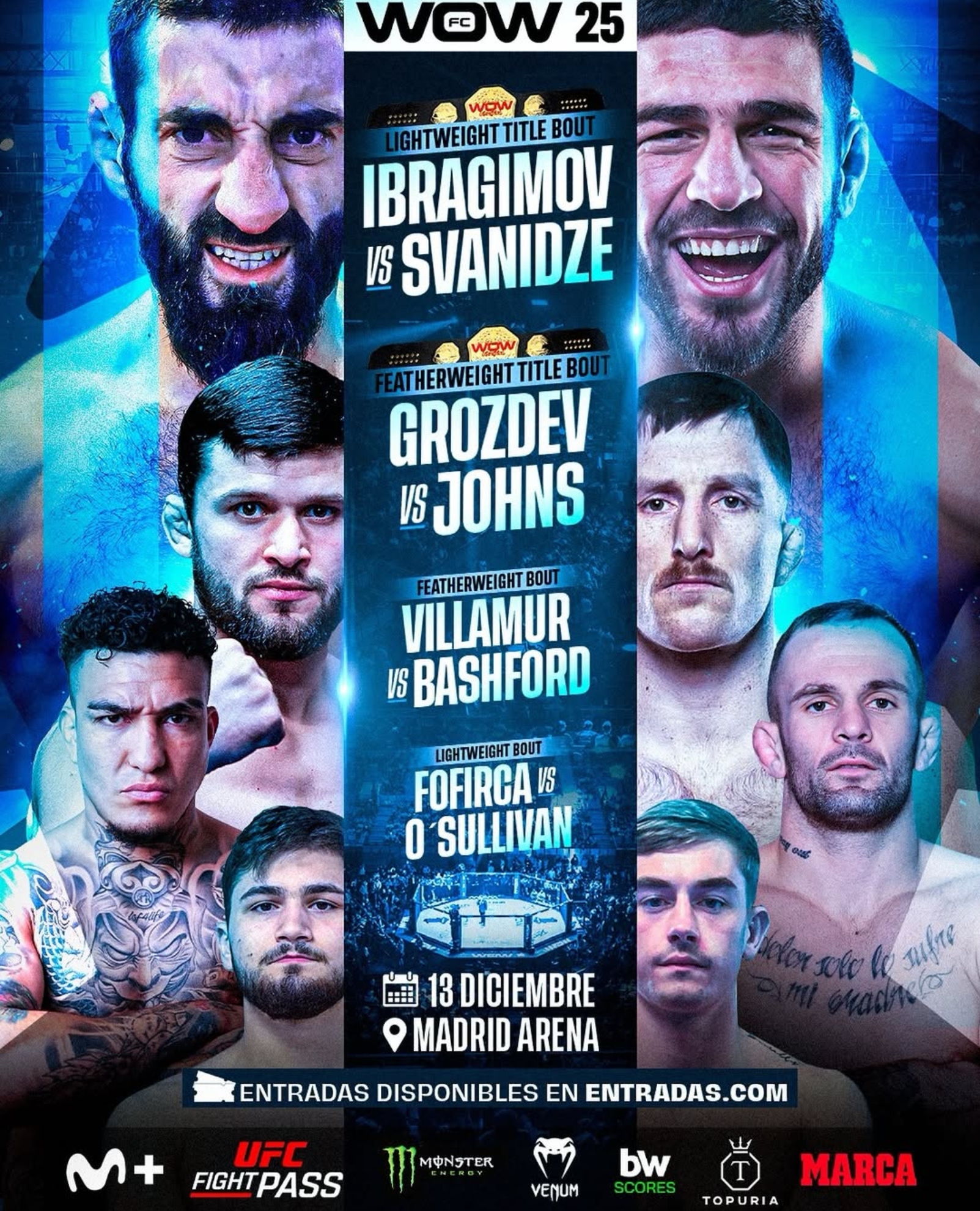 Cartel oficial de WOW 25.