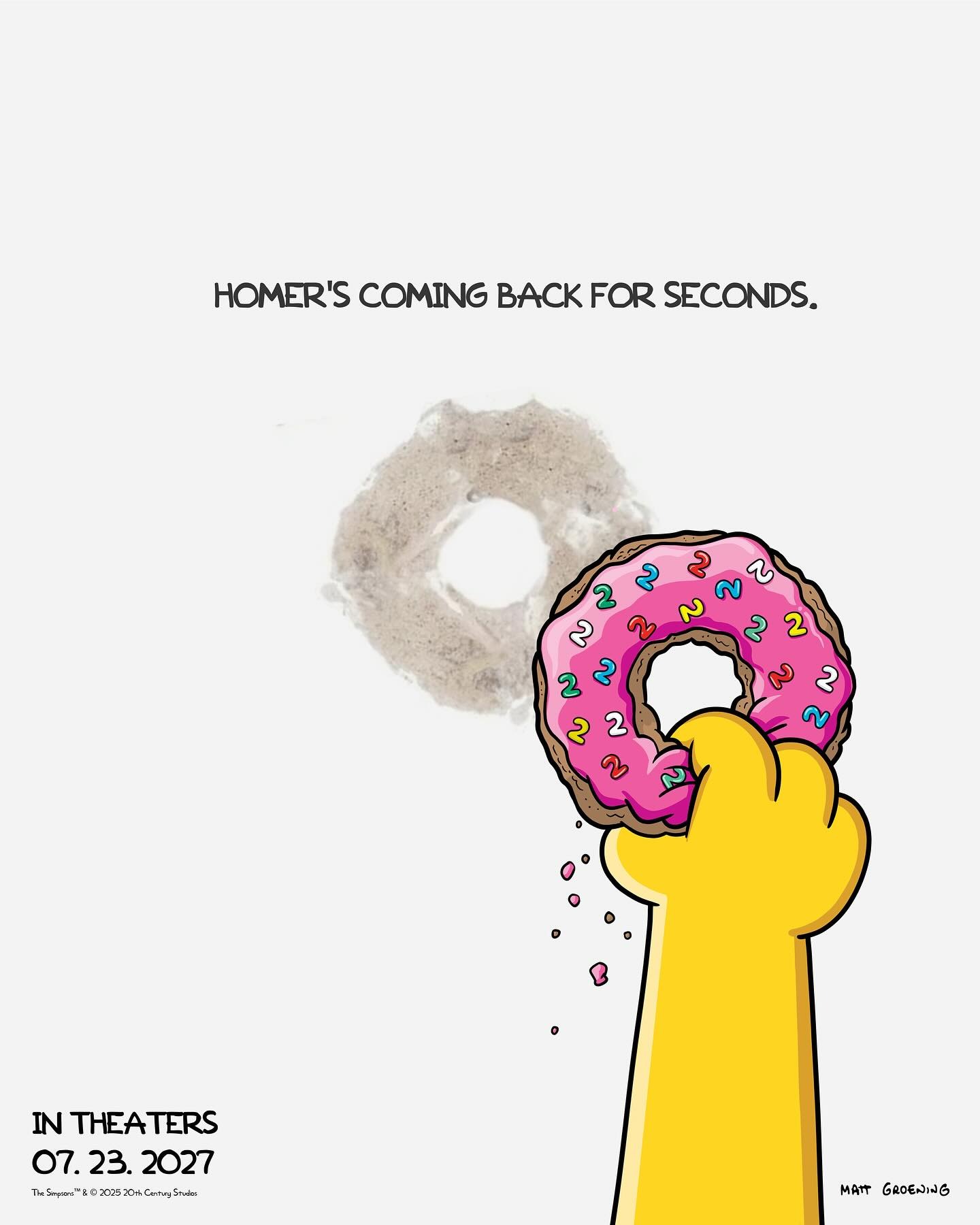 Los Simpson' preparan una nueva película para 2027