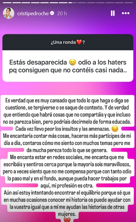 La pregunta más esperada de un fan a Cristina Pedroche.