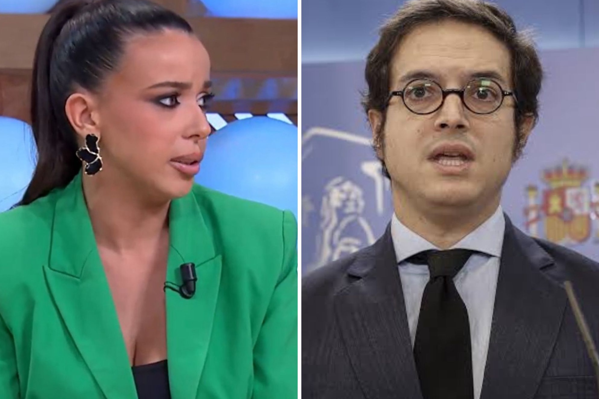 Figaredo dice que hay que hundir el Open Arms y Sarah Santaolalla le contesta