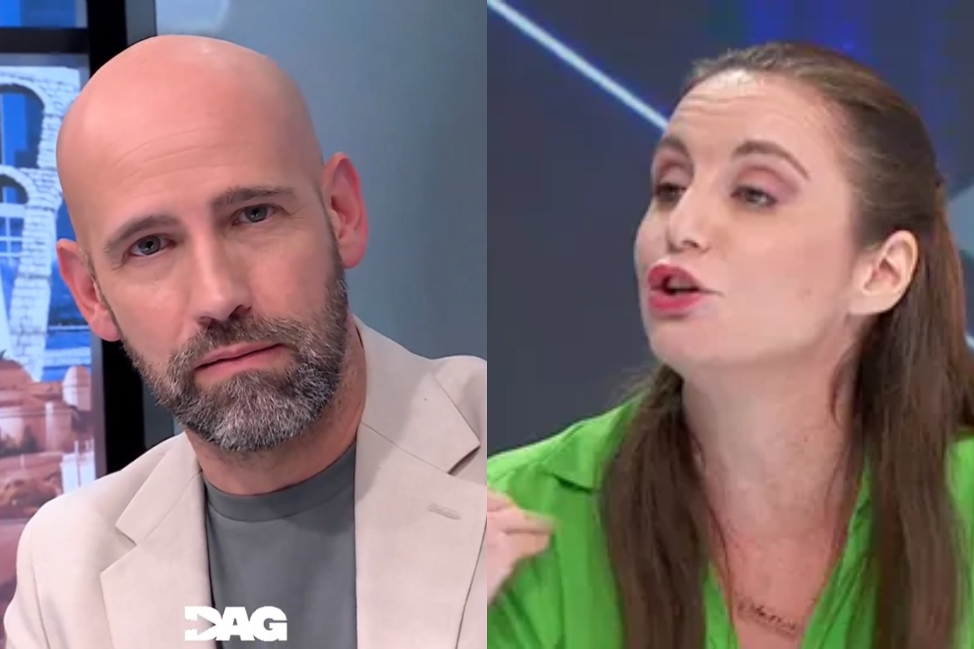 Gonzalo Miró y Andrea Levy.