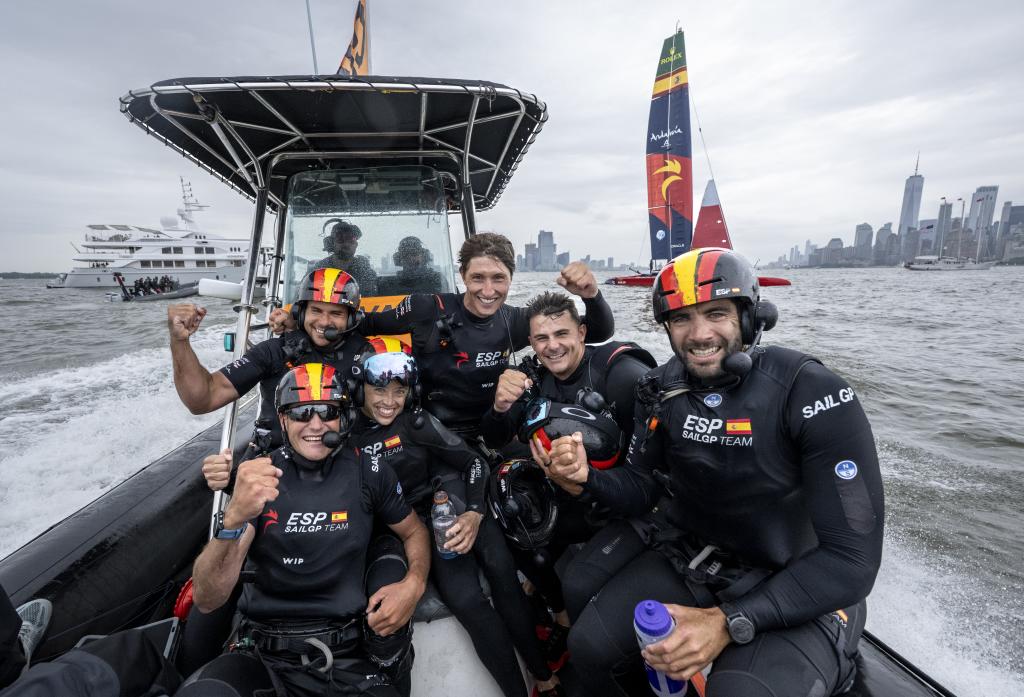 España, campeona de la cuarta temporada de SailGP.