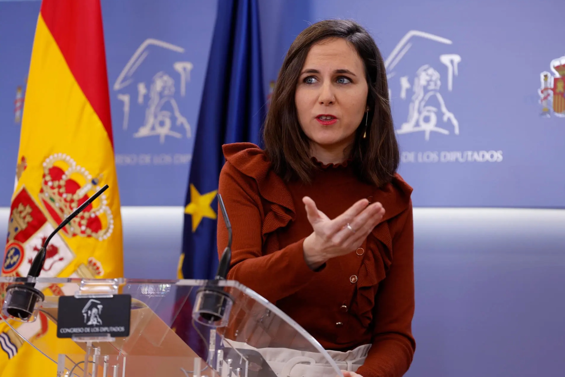 Ione Belarra se pronuncia sobre si votarán a favor del embargo de armas a Israel