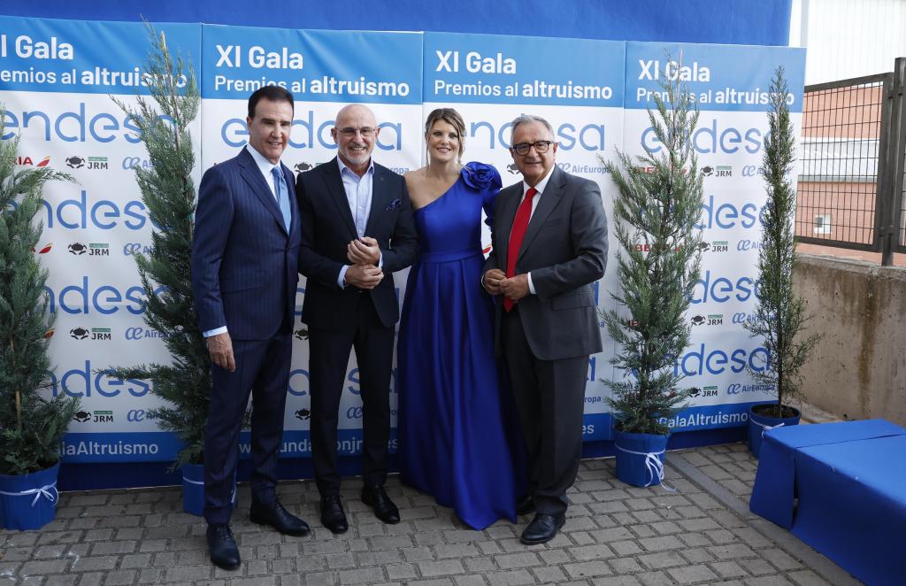 Luis de la Fuente durante la gala XI de los Premios al Altruismo